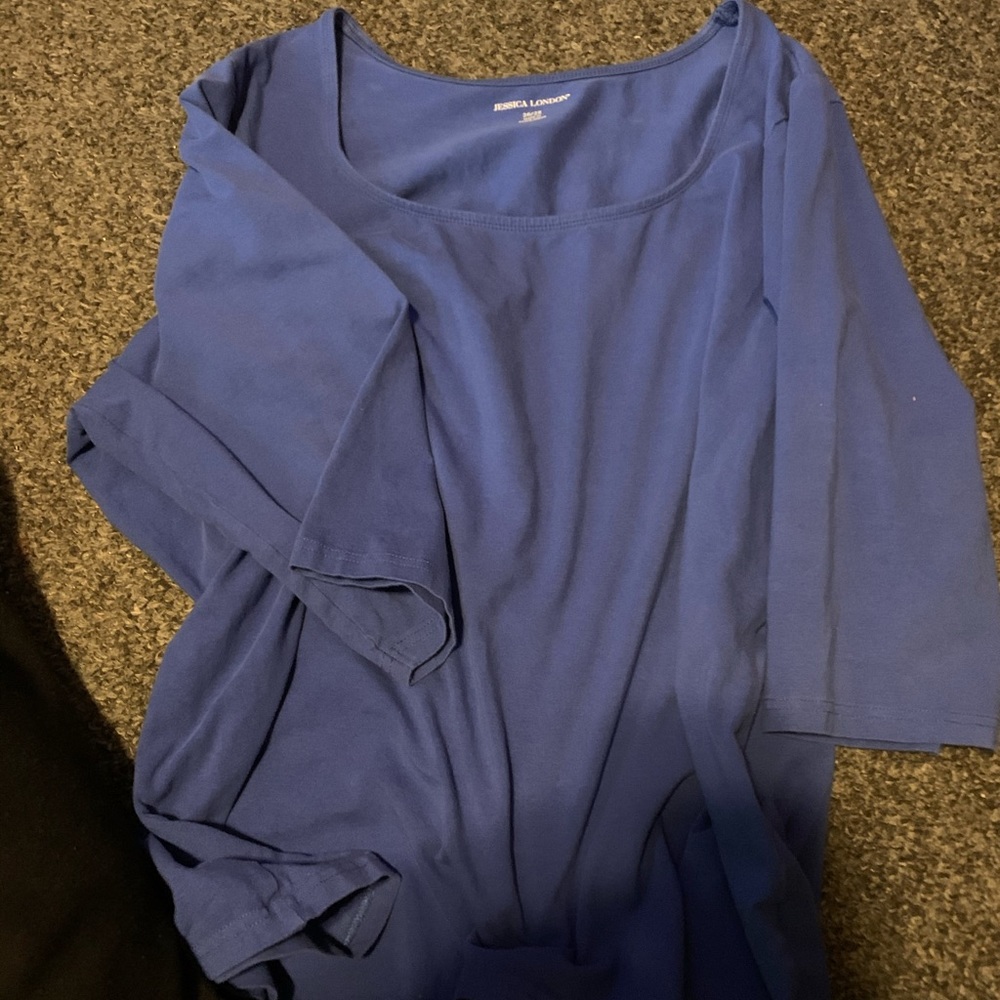 Dusty blue shirt